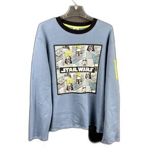 Disney Star Wars Boys Tunic Sweatshirt SZ L (US) NWOT Kidcore School Fall Winter